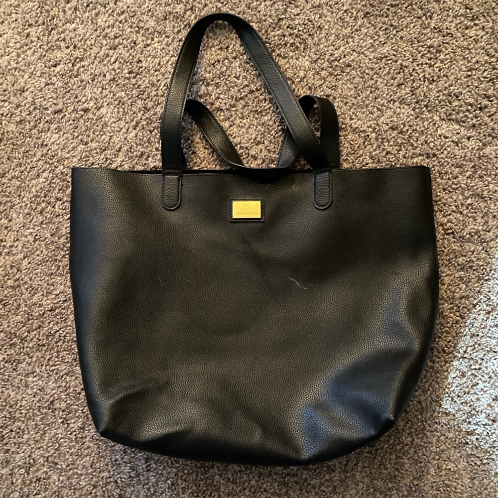 Arbonne Black Tote Bag